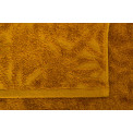 Bamboo towel Bamboo leaves, 50x100cm, nut, 550g/m2
