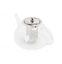 Teapot, glass, 1.3 l,  L24xW15.5xH13cm