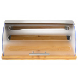 Bread box, bamboo, 39x27.2x15cm