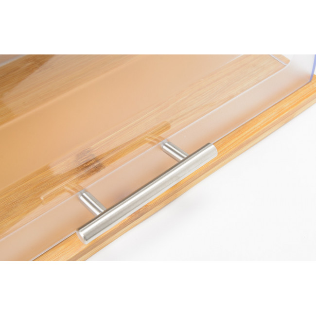 Bread box, bamboo, 39x27.2x15cm