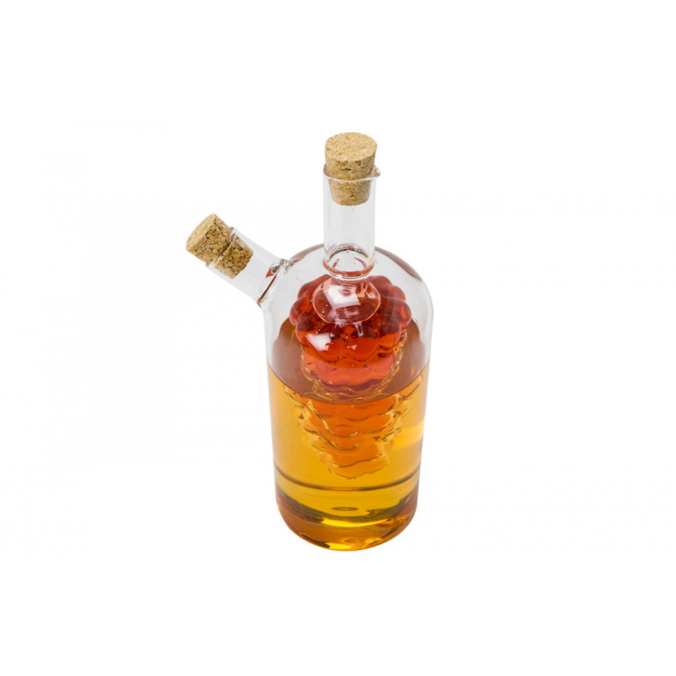 Ripe vinegar oil bottle, glass, 6.5x17.5cm