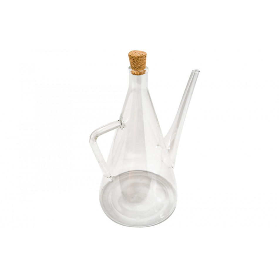 Jar for oil/vinegar, glass, H20cm/ 0.51 L
