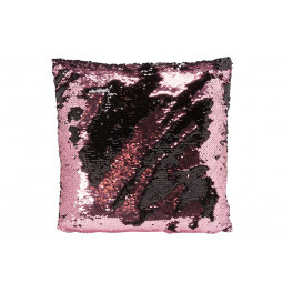 Cushion Magic, black/pink, 40x40x5cm