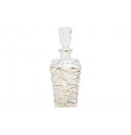 Decanter Glacier Golden, 900 ml, H29xD10cm