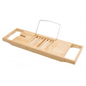 Bath rack, bamboo, 70-105x22.5cm