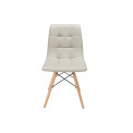 Dining chair Lisa, cream, 54x84x45cm, seat 47cm