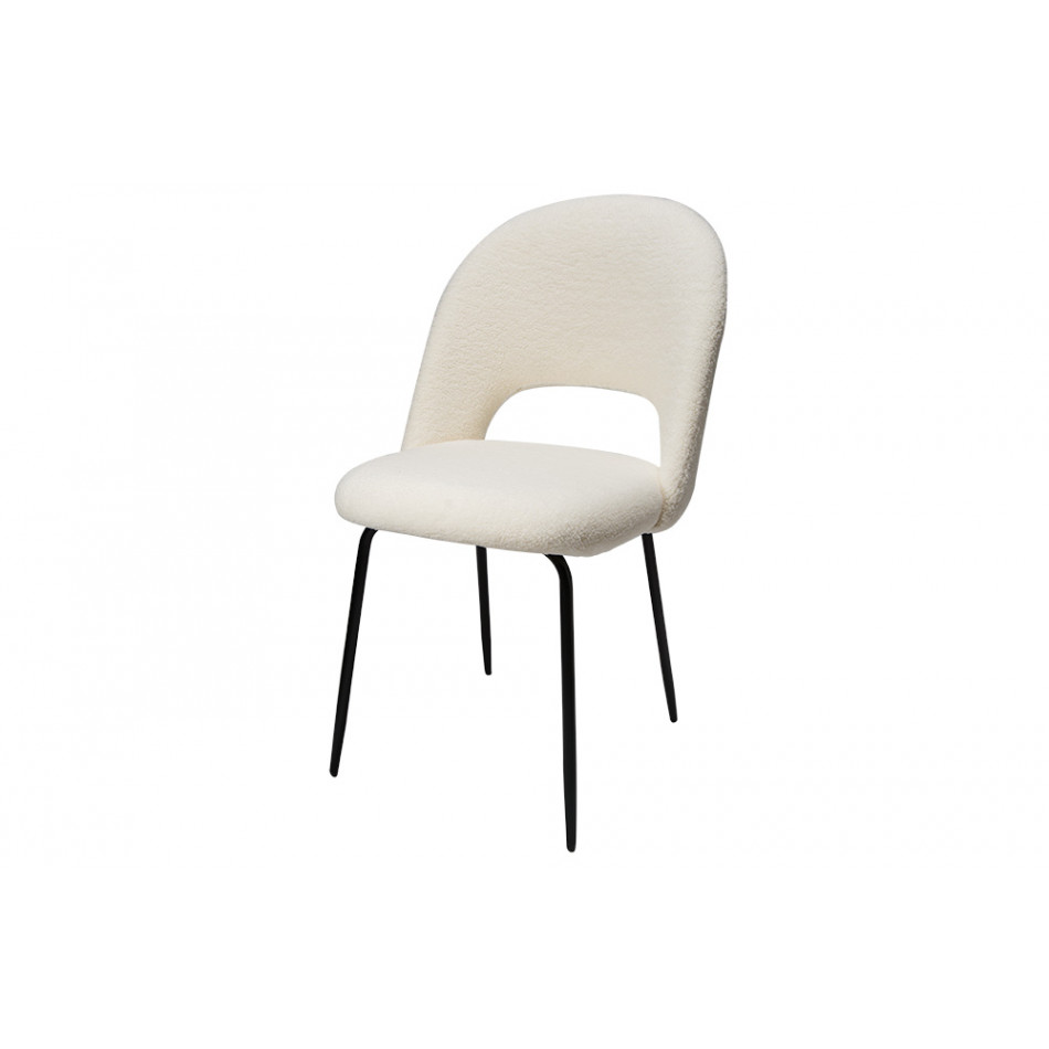 Dining chair Tony, cream, 51x60x89cm, seat 50cm