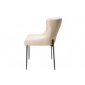Dining chair Glam, cream, 64x81x51cm, seat 49cm
