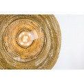 Ceiling lamp Landau New, shiny brass plating, 30x30x46cm
