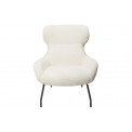 Leisure chair Julian, white 102 SD, 78x82x100cm