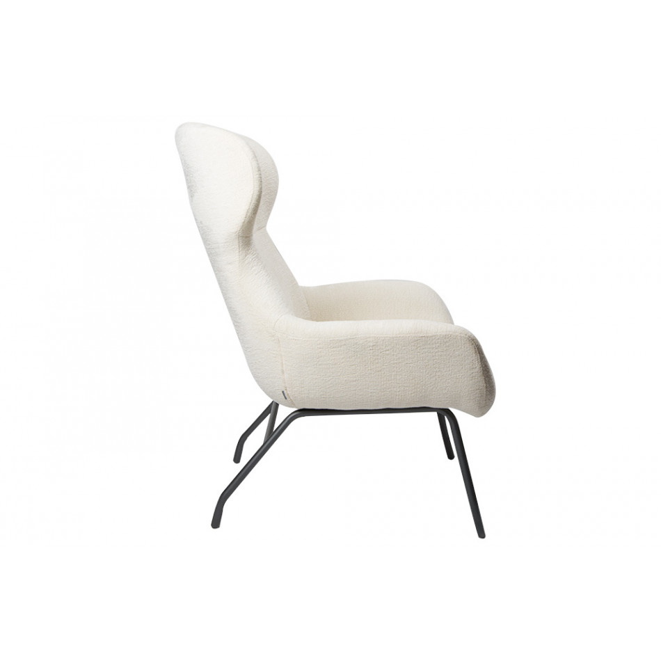 Leisure chair Julian, white 102 SD, 78x82x100cm