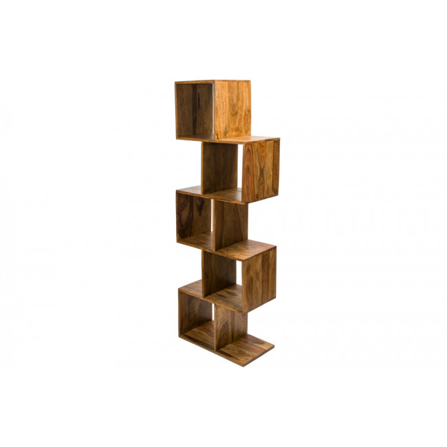 Bookshelf Soto, sheesham wood, 50x30x150cm
