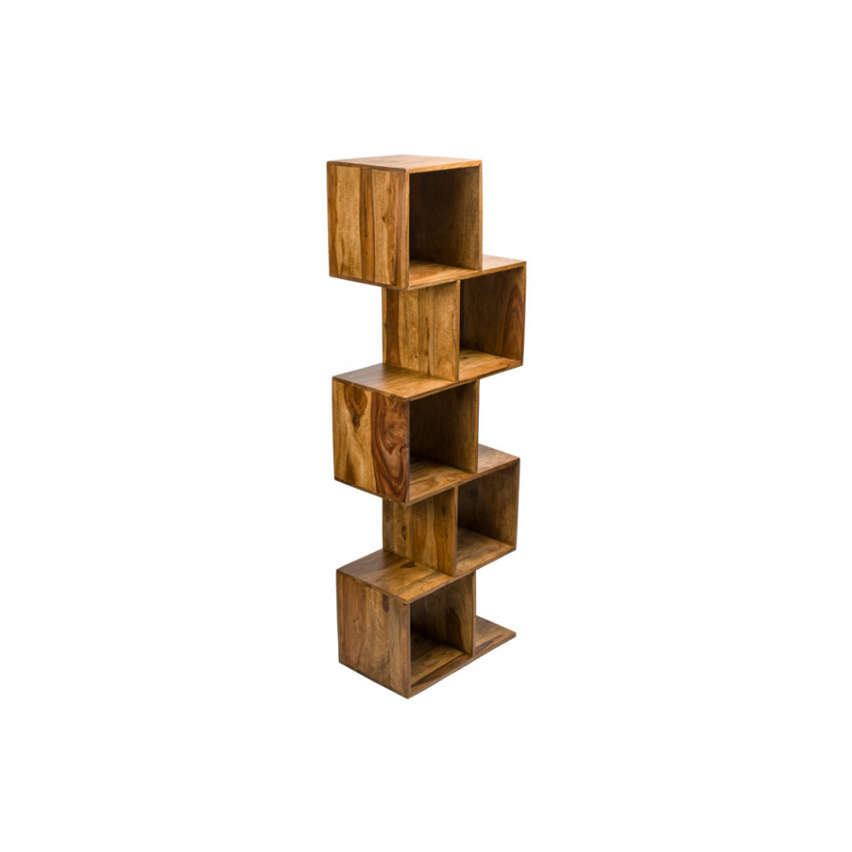 Bookshelf Soto, sheesham wood, 50x30x150cm