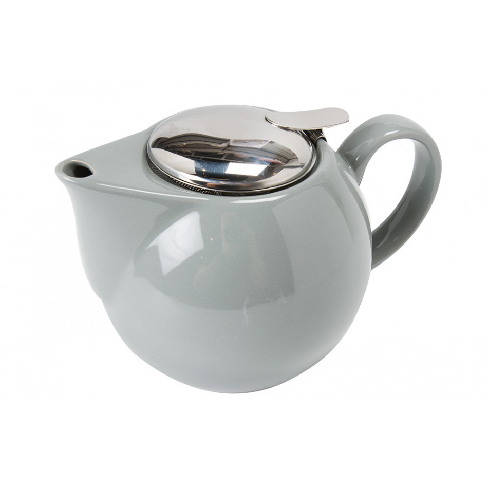 Teapot round, grey 750ml