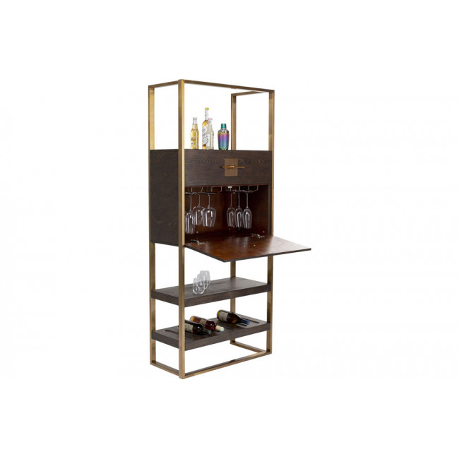 Bar cabinet Osaka, H192.5x85x39cm