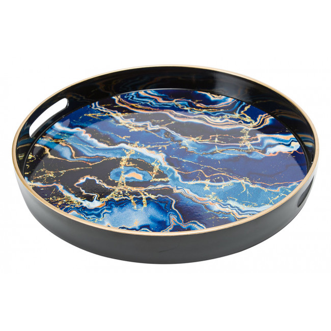 Tray Multicolor L, D37x4cm