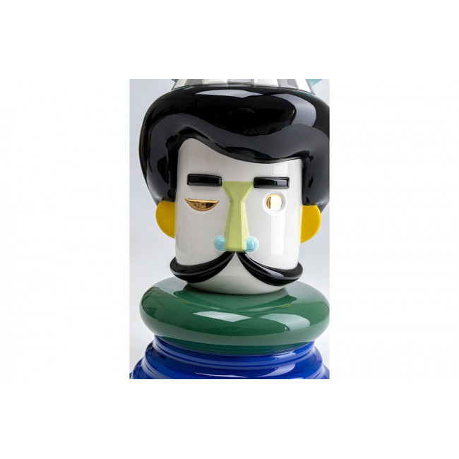 Vase Puppet Boy, ceramic, H36 D21cm