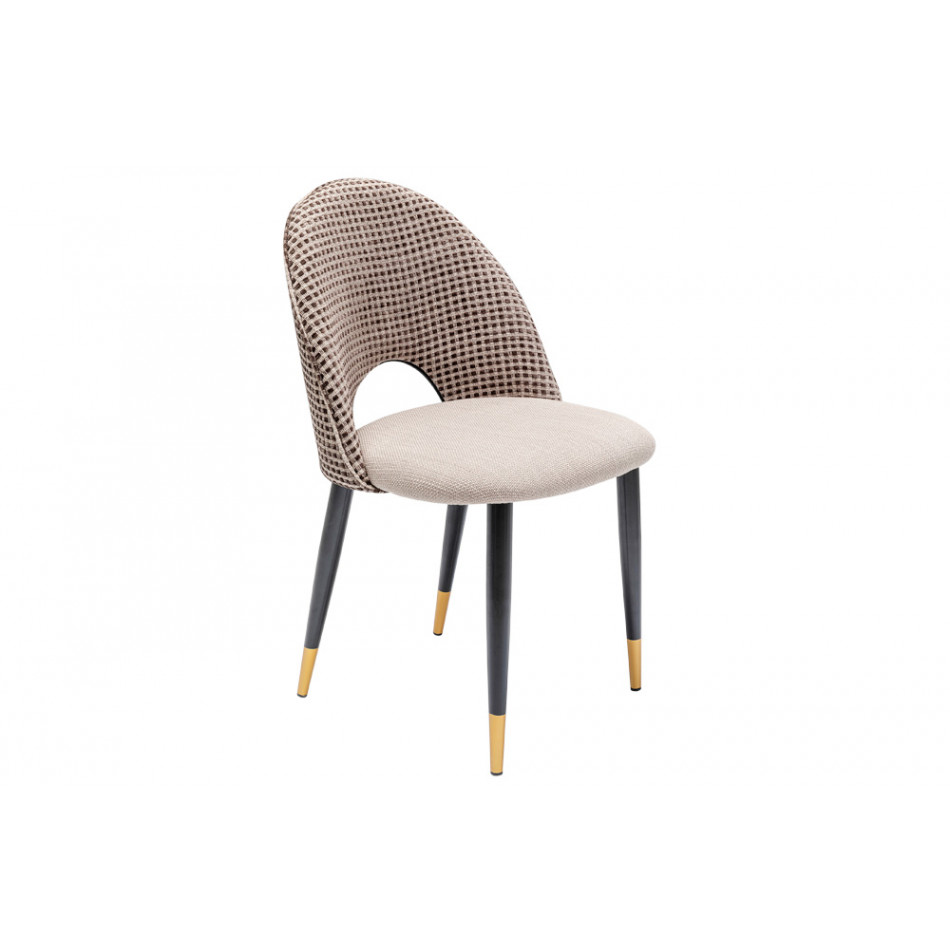 Chair Hudson, beige, 84x49x54cm, seat h 46.5cm