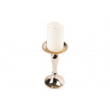 Candle stand Vellore, champagne/gold, H21cm x D11cm