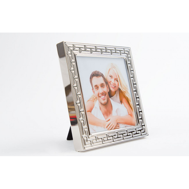 Photo frame Karla, nickel plated steel, 10x10cm