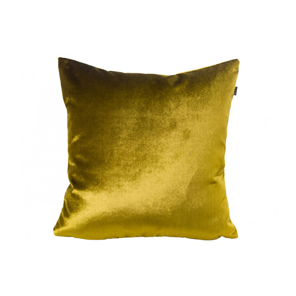 Decorative pillowcase Farah 1008, mustard, 45x45cm