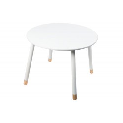Table Sweet, white, D60cm