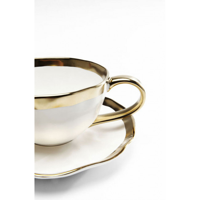 Cup with saucer Bell, H5.6cm, D9.5cm, D14.6cm, 270ml
