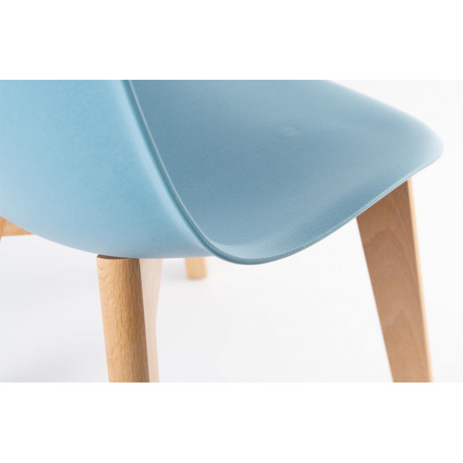 Kids Chair blue, 34x30x58cm, seat height 30cm
