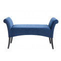 Bench Motley, blue colour, 62x107x38cm