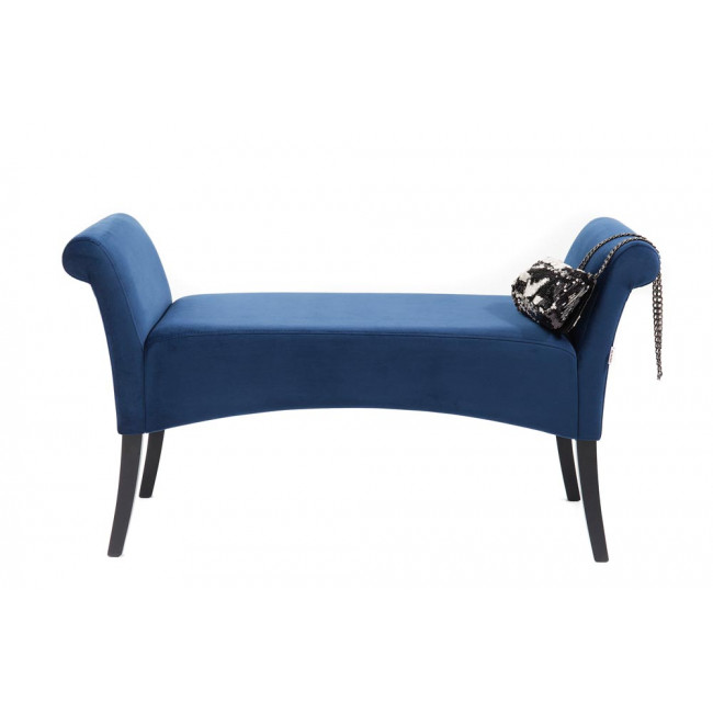 Bench Motley, blue colour, 62x107x38cm
