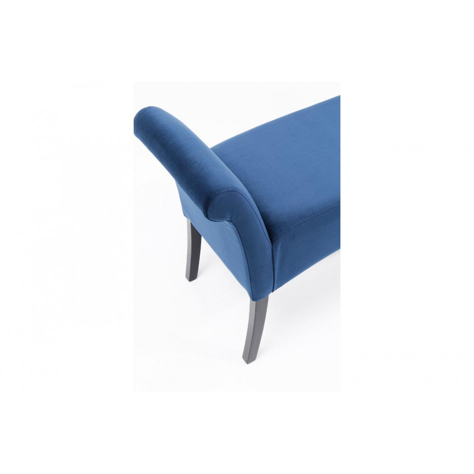 Bench Motley, blue colour, 62x107x38cm