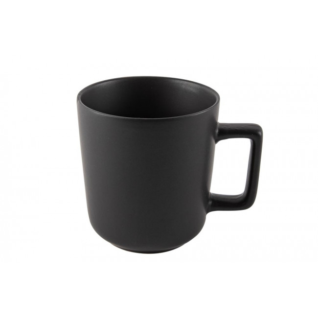 Mug Fika, 330ml, black, H8x8.5cm