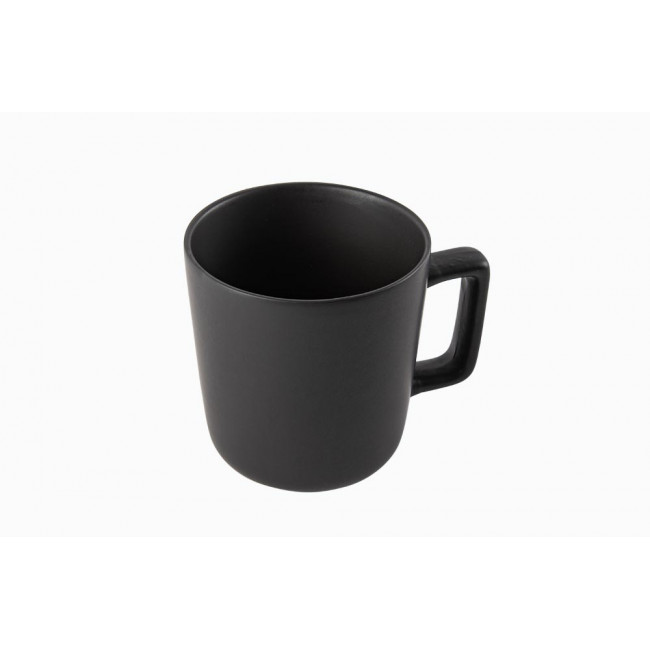 Mug Fika, 330ml, black, H8x8.5cm