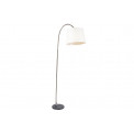 Floor lamp Sentor, white/silver color, H174x64x36cm, E27 60W