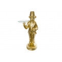 Decorative figure Monkey, golden, 48x86.5x28cm