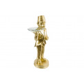 Decorative figure Monkey, golden, 48x86.5x28cm