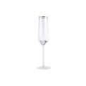 Champagne glass Bomond, gold, H25, D4-6 cm, 200ml