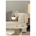 Table lamp Segundo, brass color, E27 60W, H67cm D26cm