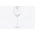 Red wine glass Bomond, gold, H22.5, D6.5-9 cm, 400ml