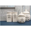Storage jar Coffee, H20x10x10cm