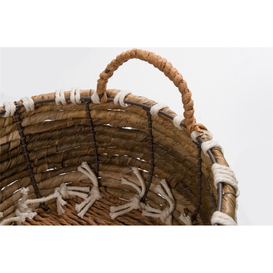 Decorative basket Cleve S, H18 D27cm