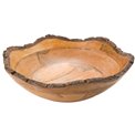 Decorative bowl Widdo L, ash wood, H8.51cm
