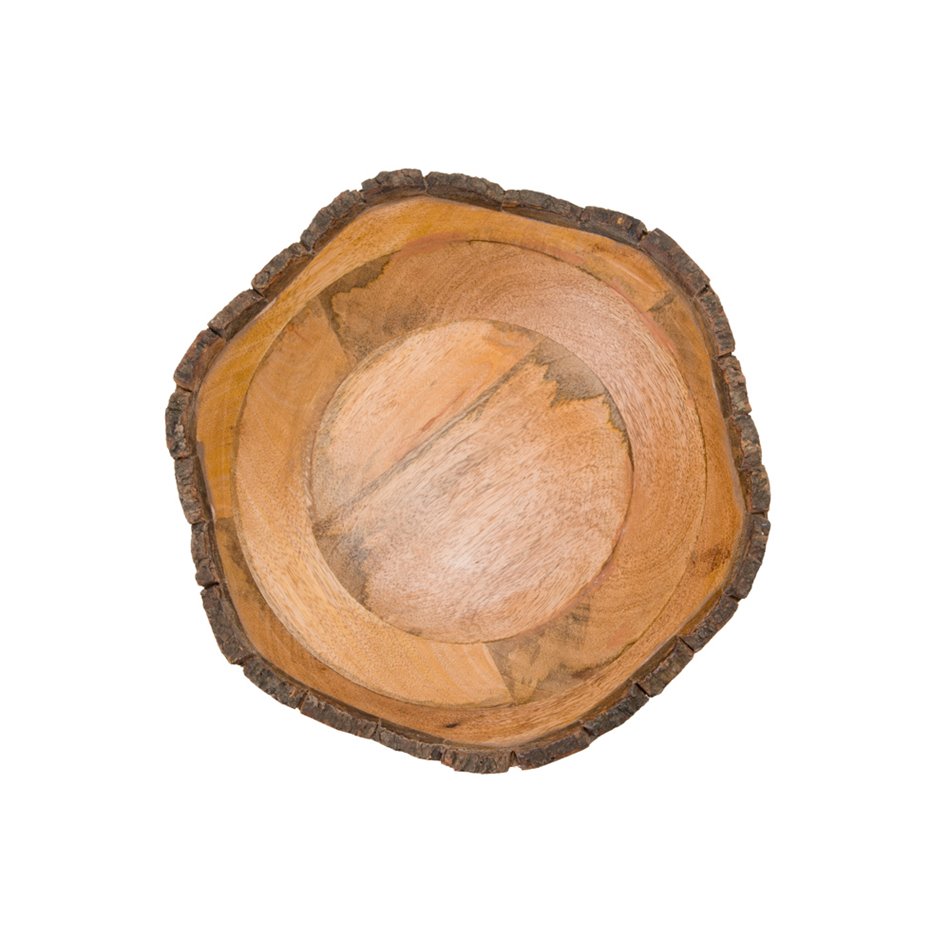 Decorative bowl Widdo L, ash wood, H8.51cm