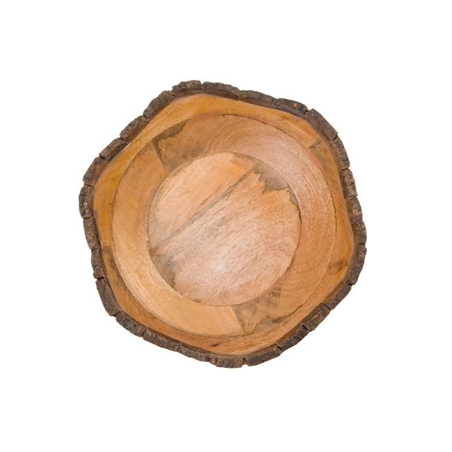Decorative bowl Widdo L, ash wood, H8.51cm