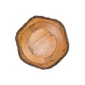 Decorative bowl Widdo L, ash wood, H8.51cm