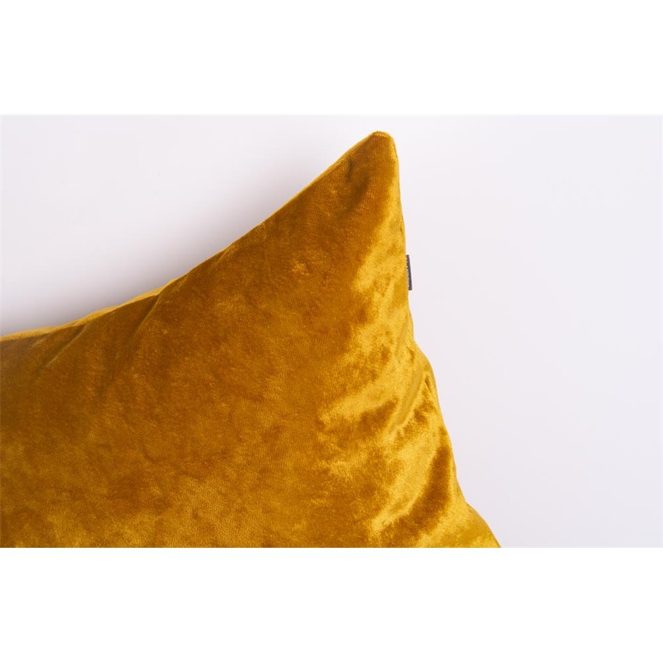 Velvet Decorative pillowcase Celebrity 29, gold, 45x45cm