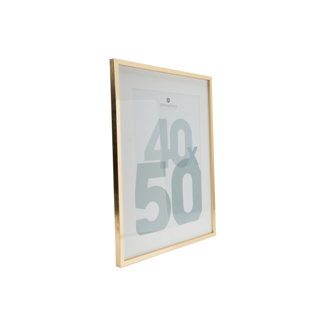 Photo frame Manu, golden, 40x50cm