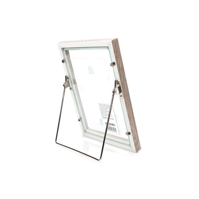 Photo frame Kalla, wood texture, 10x15cm