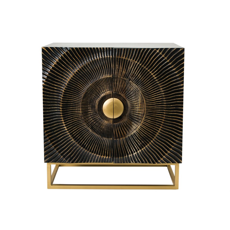 Dresser Bailey compact, mango wood/mdf/metal, 36x76x76cm