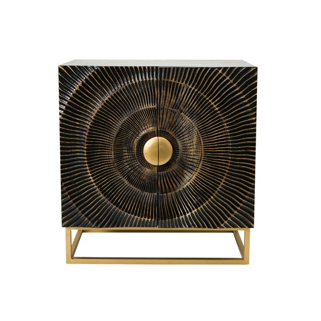Dresser Bailey compact, mango wood/mdf/metal, 36x76x76cm